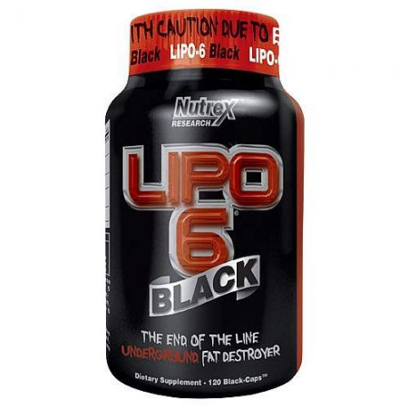 Lipo 6 Black 120 CAPS (Nutrex)    R$ 220,00